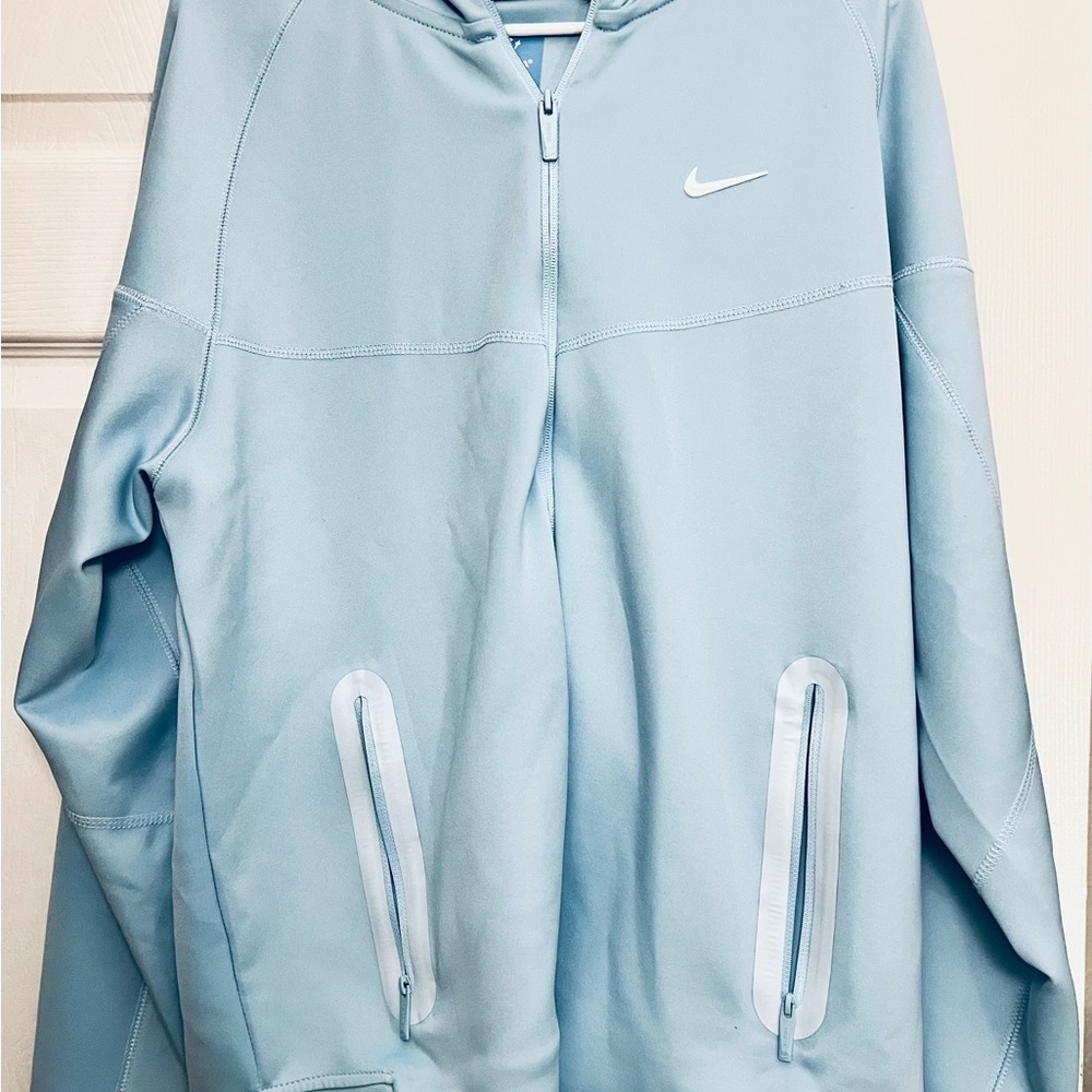 Nike x NOCTA Sky Blue Full-Zip Tech Hoodie Jacket XL